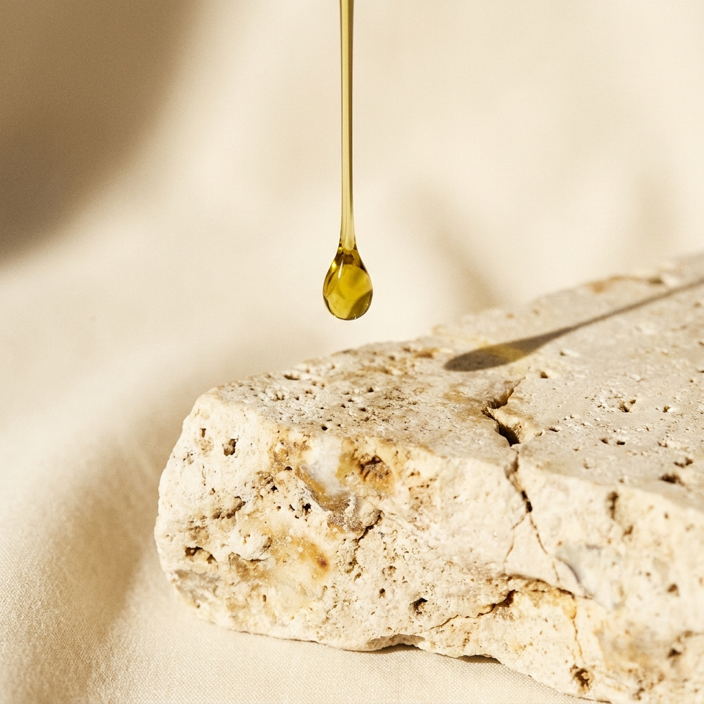 Macro — huile d'olive grecque